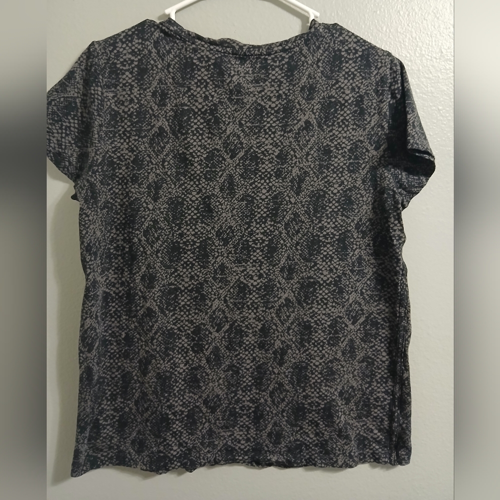 Athleta Black Patterned Women's Top - Picture 4 of 7